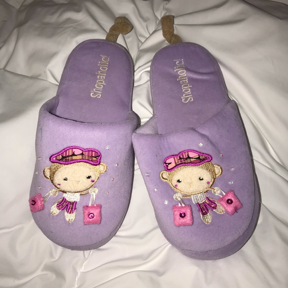 Limited Too Shopaholic Slippers